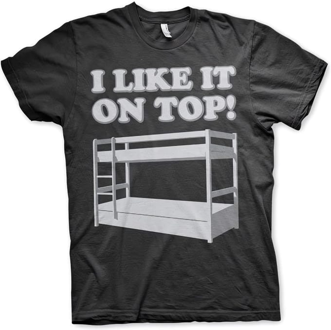 Hybris I Like It On Top T-shirt Zwart