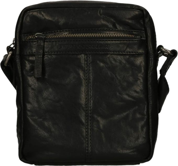 Spikes & Sparrow Bronco Kleine Schoudertas Heren - Leer - Zwart