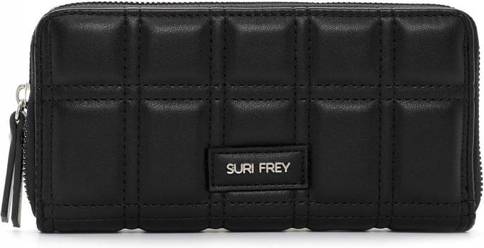 SURI FREY Portemonnee Hilary Zip Around Wallet Black Zwart