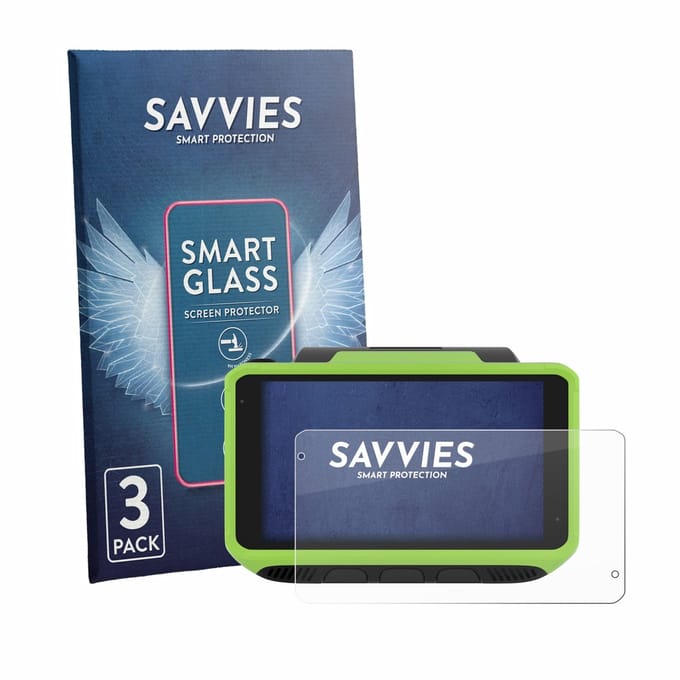 3 Stuks Savvies Screenprotector - geschikt voor Zebra WT6400 - beschermfolie glas transparant
