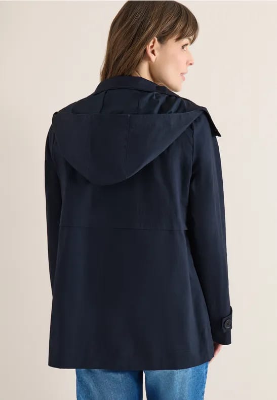 Midi trenchcoat