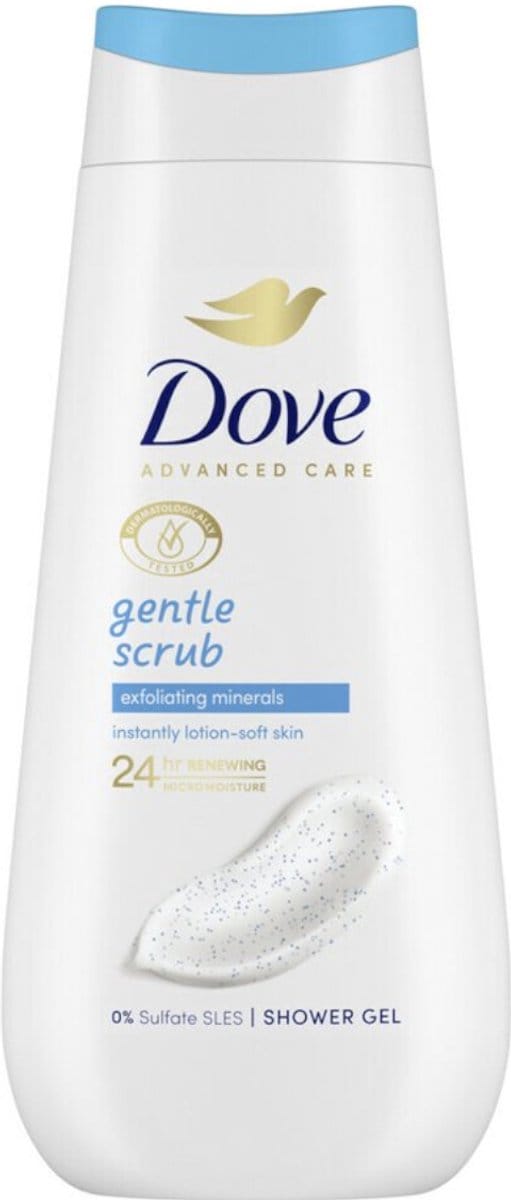 Dove Advanced Care Douchegel Gentle Scrub 225 ml
