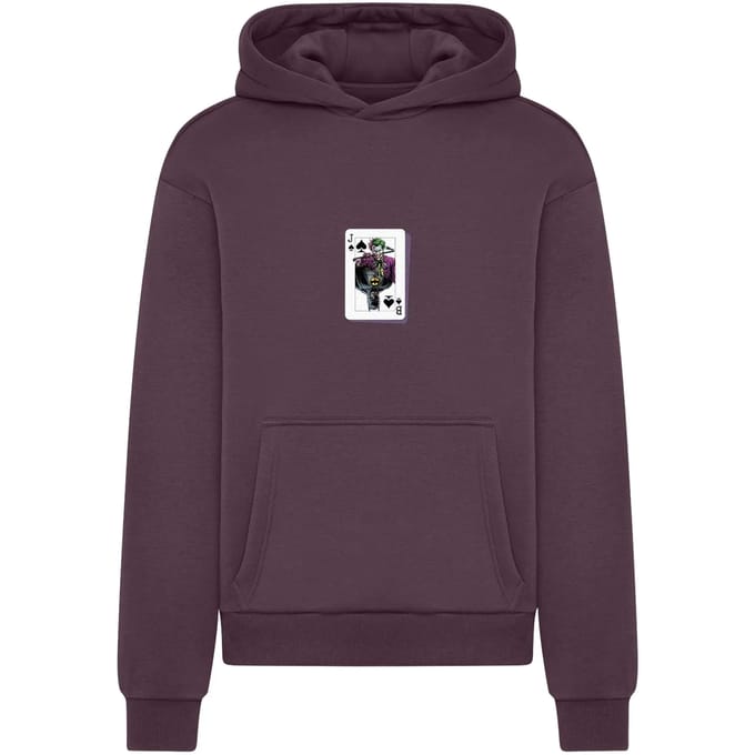 Hoodie Merchcode Batman the Joker Card Fluffy