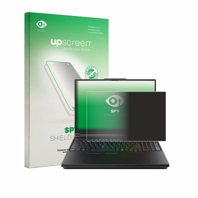 upscreen - privacy screenprotector voor Lenovo ThinkPad T16g Gen 3 16" - Folie Beschermfolie Blauwlichtfilter