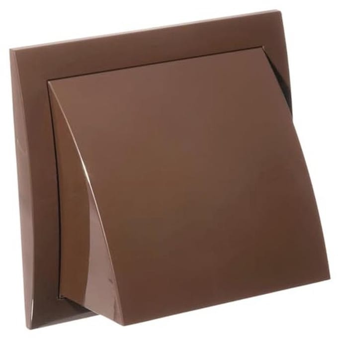 Weerbestendig Ventilatierooster Ø 100 mm met Terugslagklep
