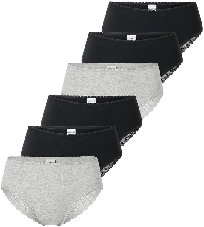 Schiesser Dames brazil slip 6 pack 95/5 Modern Cotton