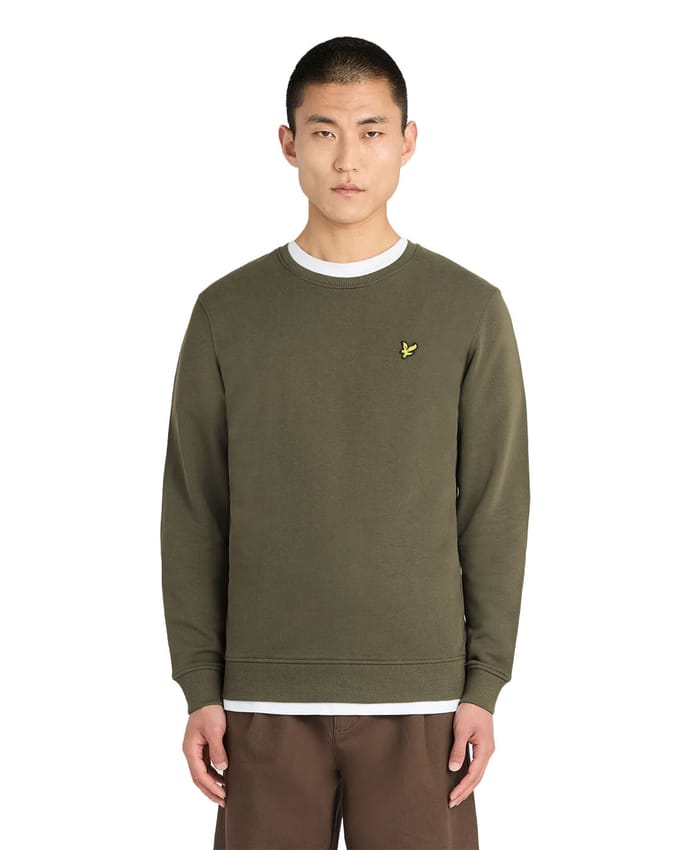 Lyle & Scott Crew neck sweatshirt - khaki ash