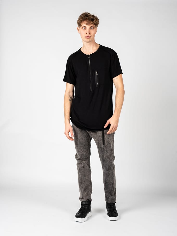 La Haine Inside Us broek LM048 Mannen Grijs