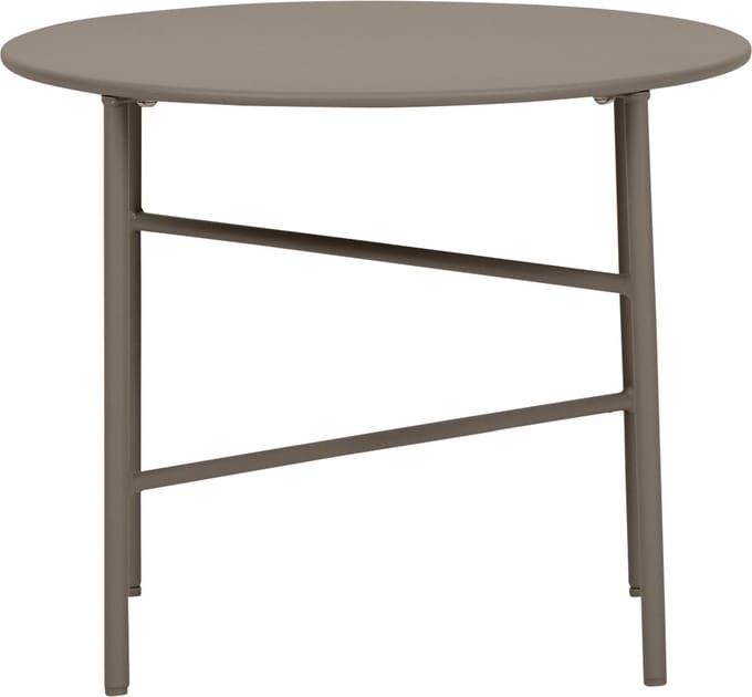 Pesetos tuintafel bijzettafel Ø50cm H40cm okkernoot decor.