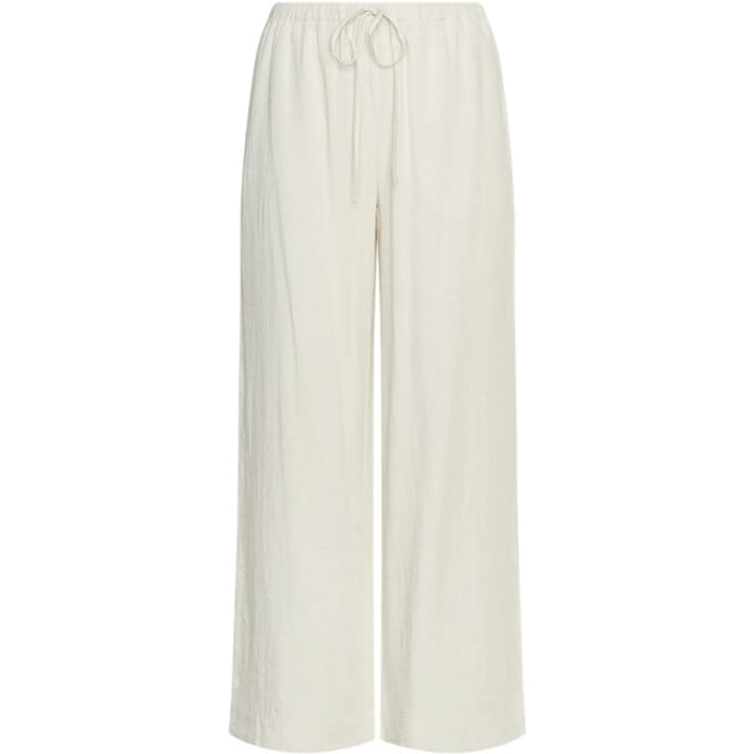 straight fit broek van viscosemix model 'Daria'