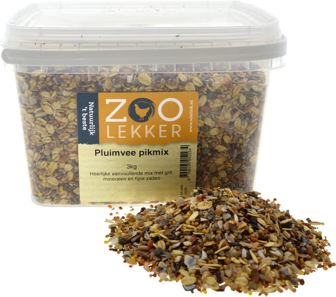 Zoolekker Pluimvee pikmix 3 kg