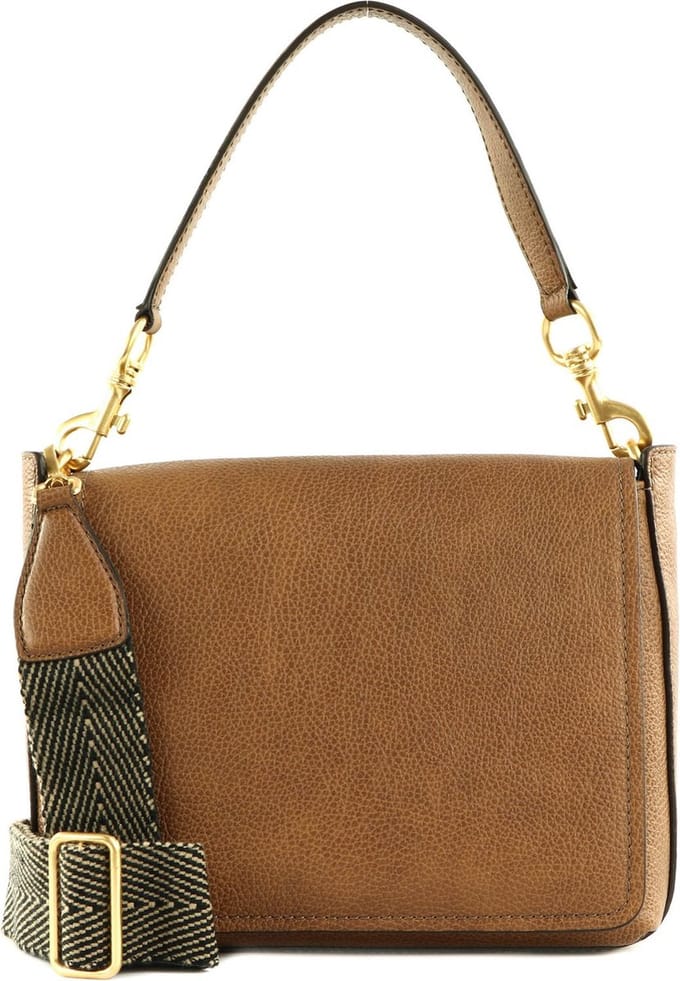 GIANNI CHIARINI Leren Schoudertas Tea Shoulderbag Tokai Bruine