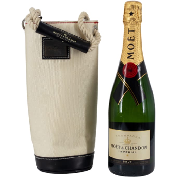Moët & Chandon Brut Imperial met vintage koeltasje nautisch