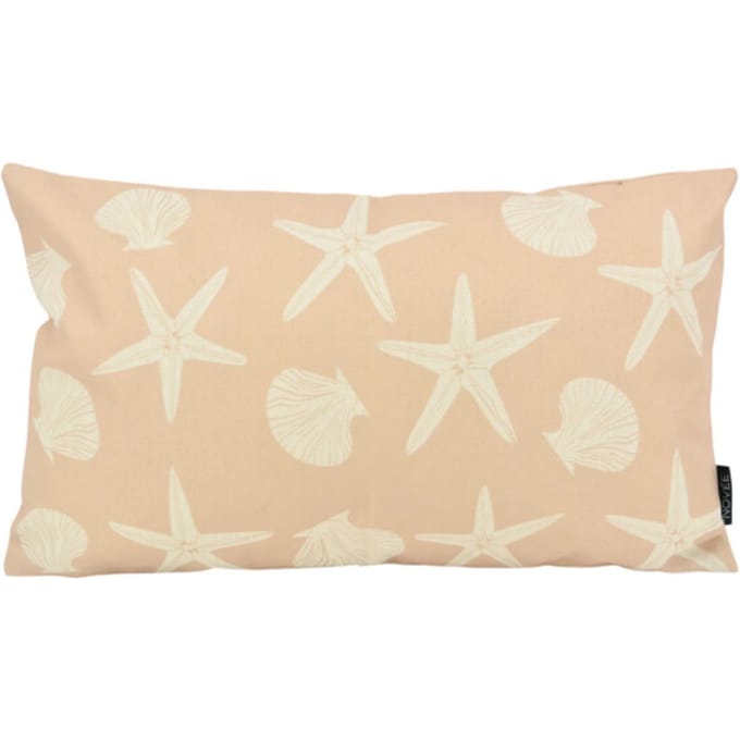 NOVÉE Sierkussen stars & shells outdoor | 30 x 50 cm | katoen/polyester