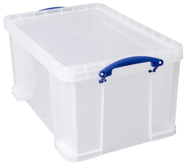 Really Useful Box opbergdoos 48 liter, transparant