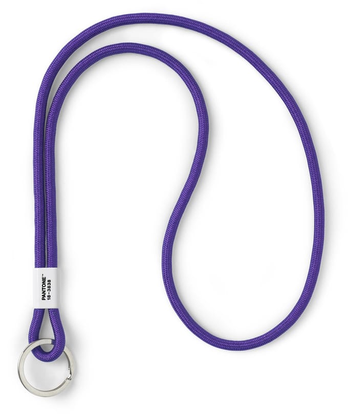 Copenhagen Design - Sleutelhanger Groot - Ultra Violet 18-3838 - Nylon - Paars