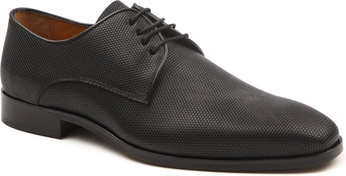 Melik Schoen Derby Wannio Zwart - Maat 41 - Heren - Nette schoenen