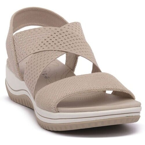 Jana Dames Sandaal - 28768-499 Beige - Wijdte H - Maat 38