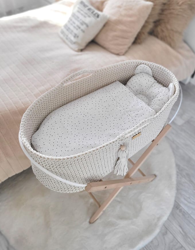 Moses mand BOHO Handgemaakt met standaard - crft me