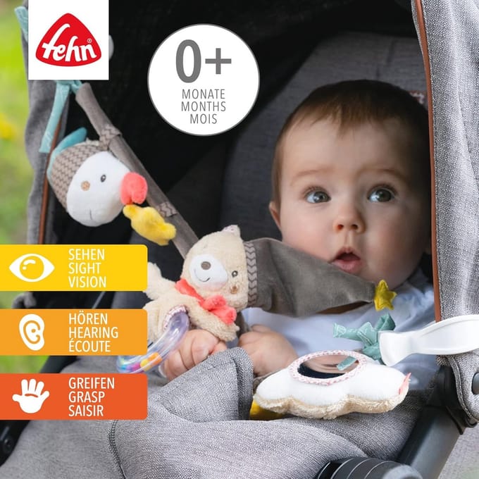 Kinderwagenkette met Schattige Anhänger-Figuren voor Kinderen