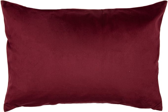 Clayre & Eef Kussenhoes 35x50 cm Rood Polyester