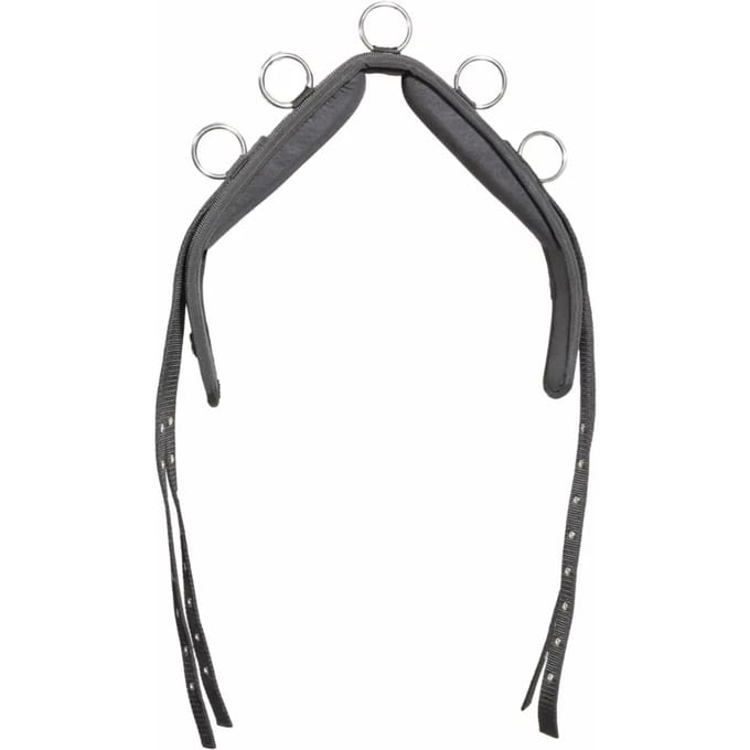 Lange nylon paardenteugel Karlslund Lunging