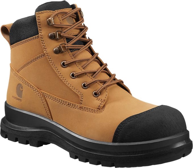 Carhartt F702923 Detroit 6" Zip Rugged Flex Safety Boot - S3 - Wheat - 43