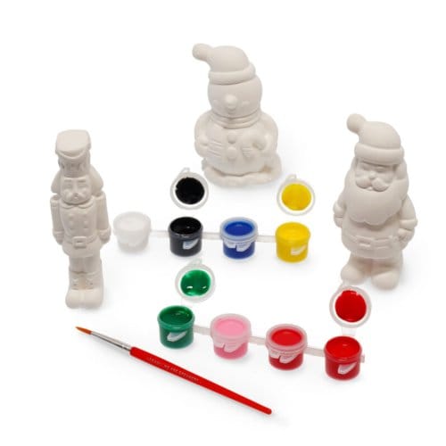 Legami - Paint your Christmas - Xmas Figurine Decoration Kit