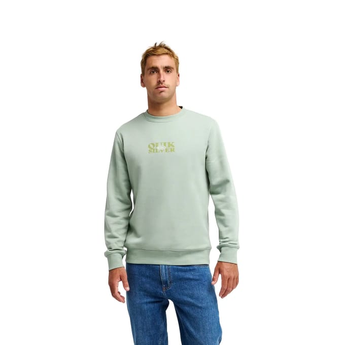 Quiksilver True Crew Sweatshirt Groen L Man