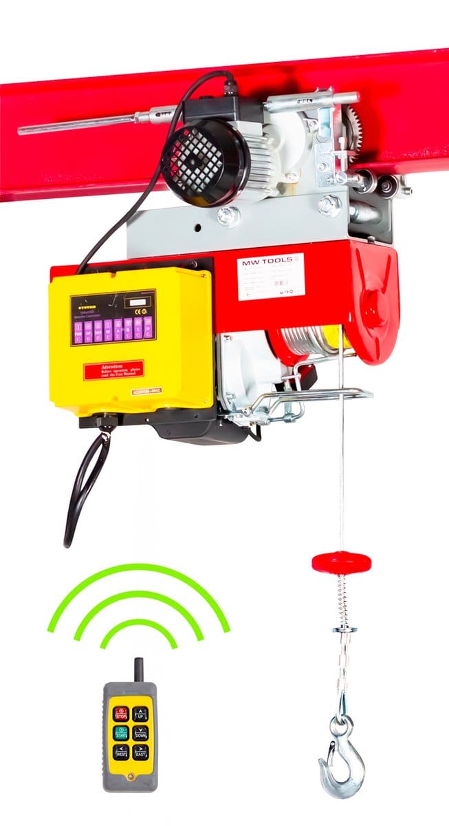 Elektrische takel 200/400 kg MW Tools TH200-R