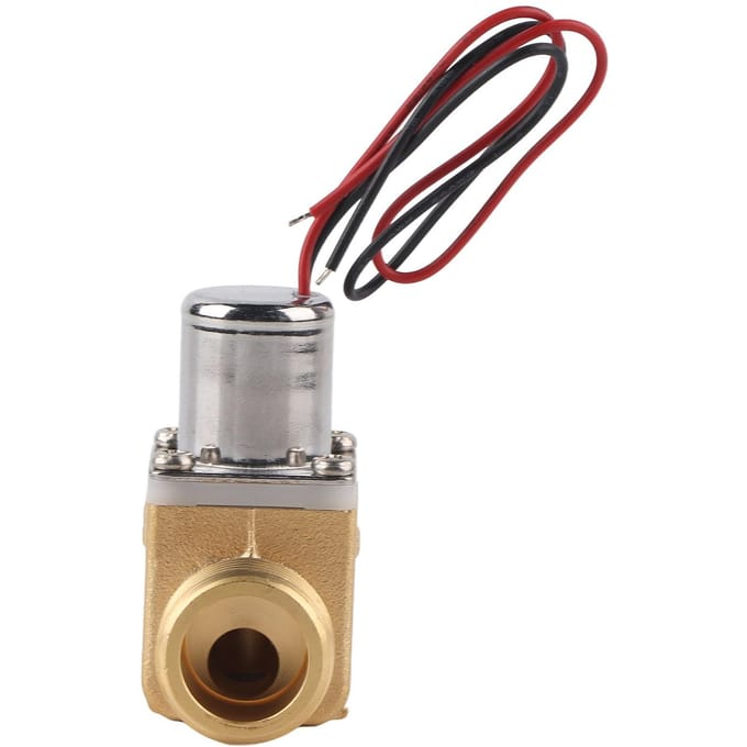 DC 4,5V 12  waterstroompuls elektromagnetische klep messing solenoïdeklep