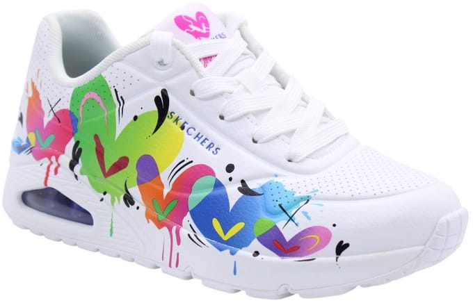 Skechers - Schoenen - Wit - Dames