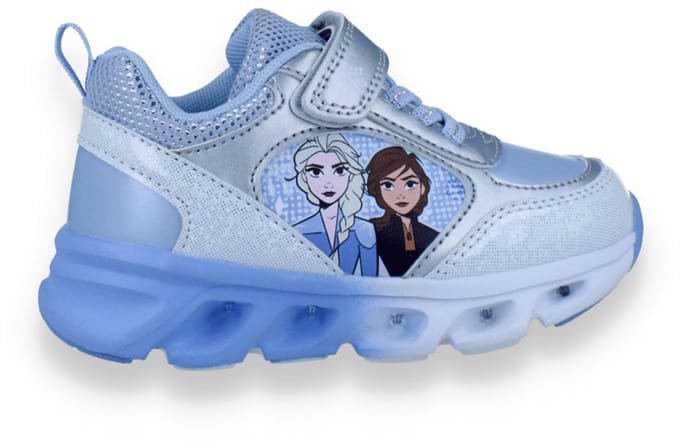 Frozen Meisjes Sneaker Met Lichtjes | Zilver | Maat: 32