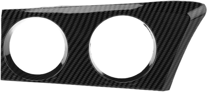 Dailygoods- Bekerhouder Centrale Console - Beugel Middenconsole - Vervanging E81/E82/E87/E88 - ABS - Perfecte Pasvorm - Dubbelzijdige Tape - Drankhouder