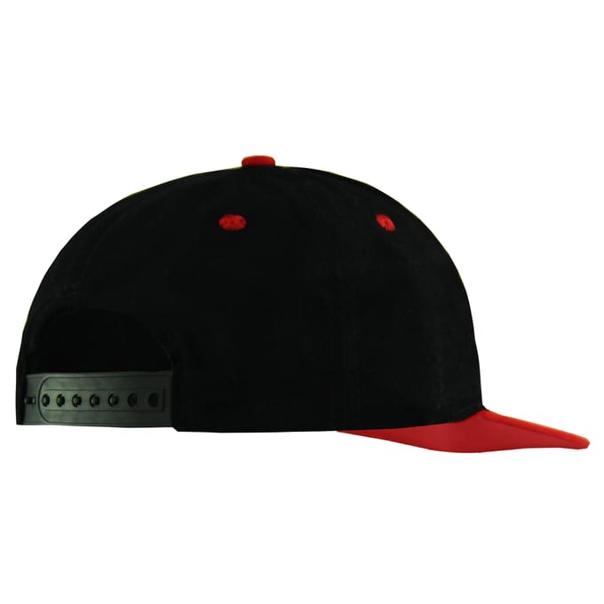 Fila Logo Mannen Zwarte/Rode Pet
