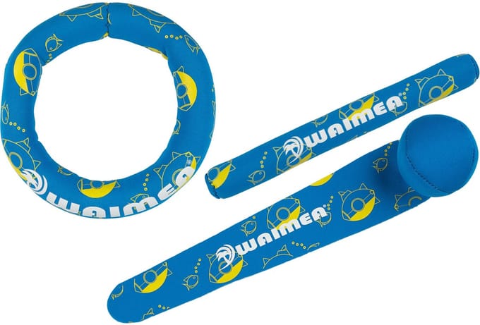 Waimea Duikset - 3 Stuks - Blauw/Geel