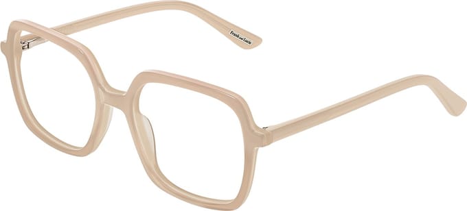 Frank and Lucie Eyeclass leesbril + soft pouch au lait +1,5