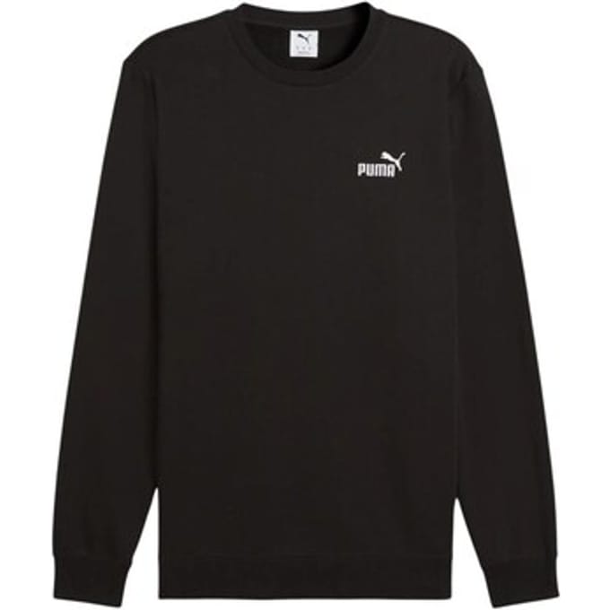 PUMA ESS Small No. 1 Logo Crew FL Unisex Trui - Puma Black
