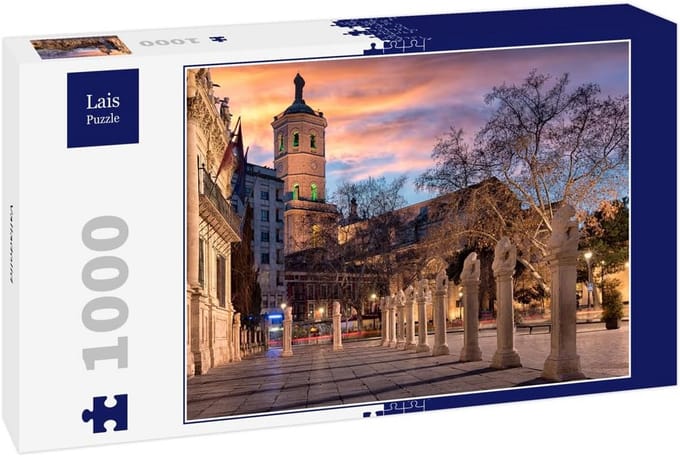 Puzzel Valladolid 1000 Stukjes - Mooie Stedelijke Topografie