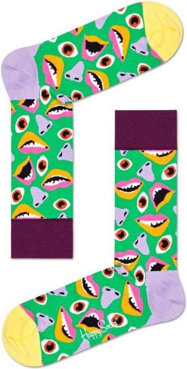 Happy Socks - Face Socks - Unisex - maat 36-40