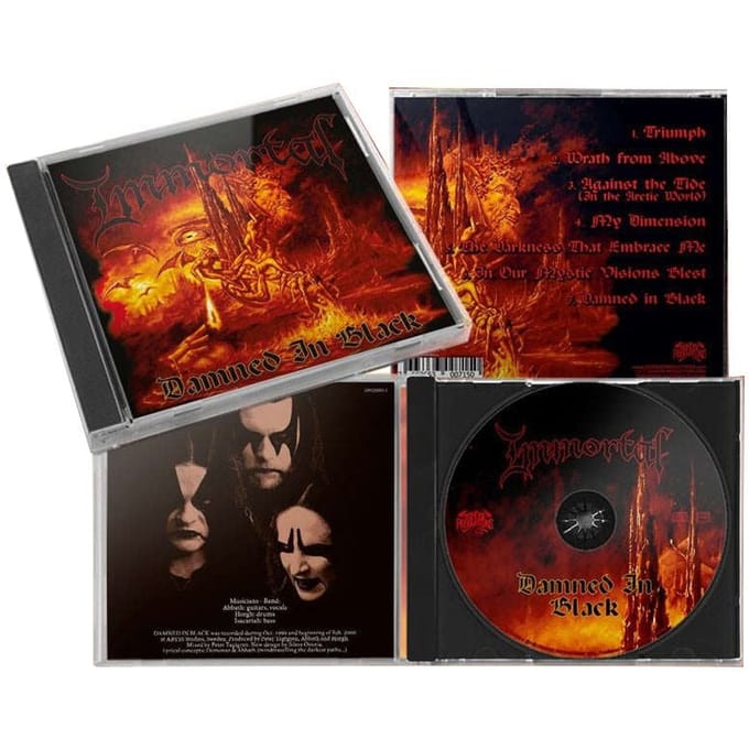 Immortal CD - Damned in black - voor Geen - standaard