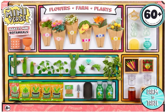 Miniverse Make it Mini Botanical Deluxe Set Poppetjes en figuren