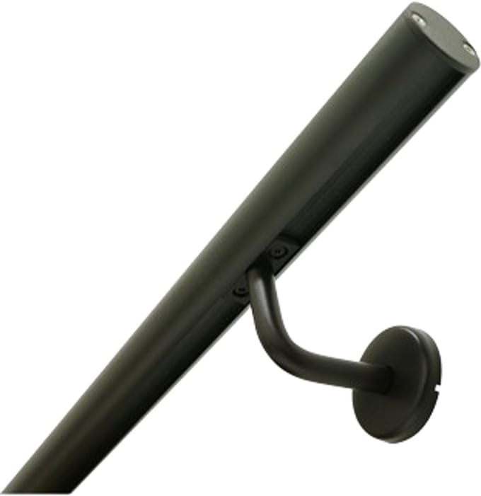 Kordo - Aluminium trapleuningkit - OPALU - Zwart - 2 m