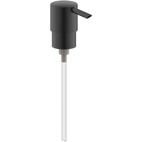 Bravat Varuna matte black replacement pump head, 124899