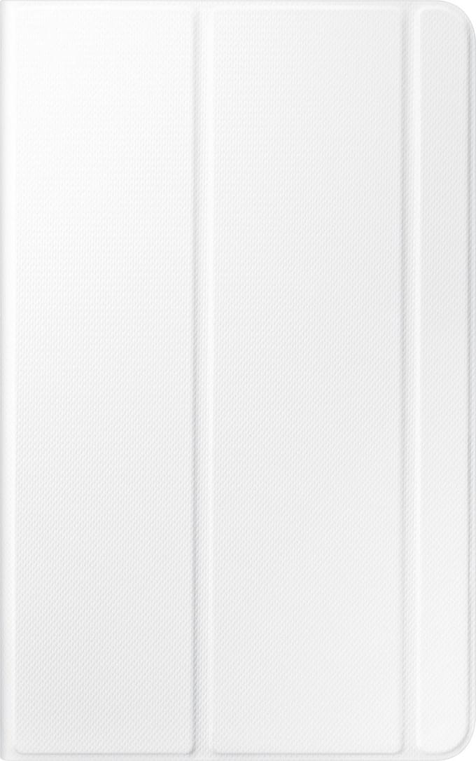 Samsung Tab E Book Cover White