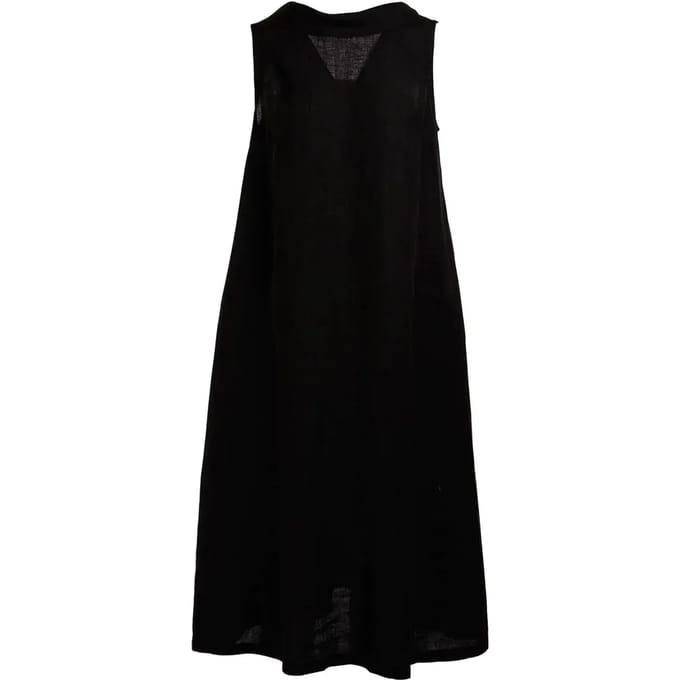 Lange jurk met strik op de rug vrouw Haris Cotton Essentials