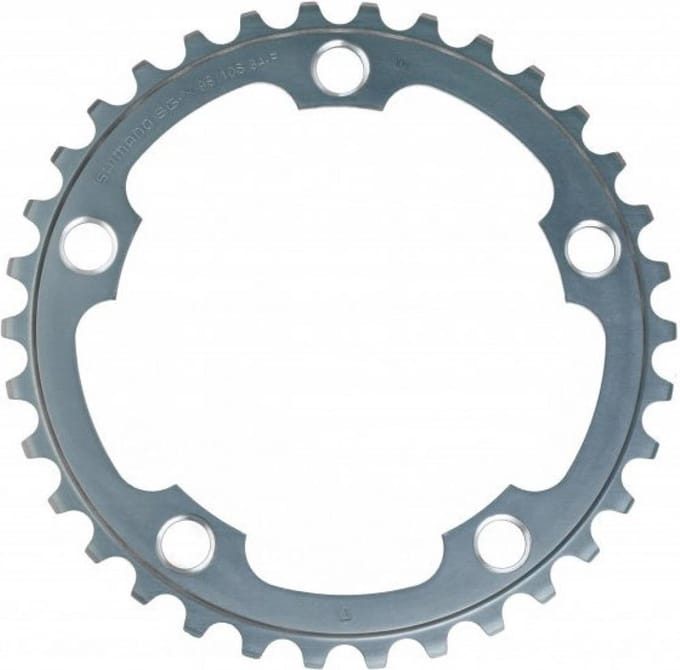 Shimano Kettingblad 105 34t 10sp 110 Mm Zilver