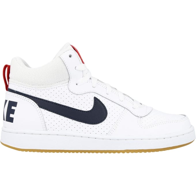 Nike Court Borough Mid (gs) Witte Sneakers