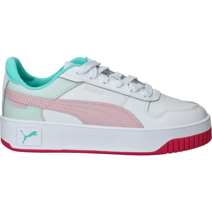 Puma Carina Street Sneakers wit Leer - Dames