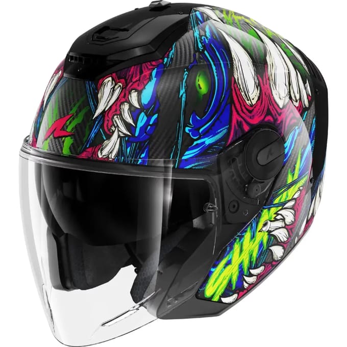 Jet motorhelm Shark RS Carbon Shaytan